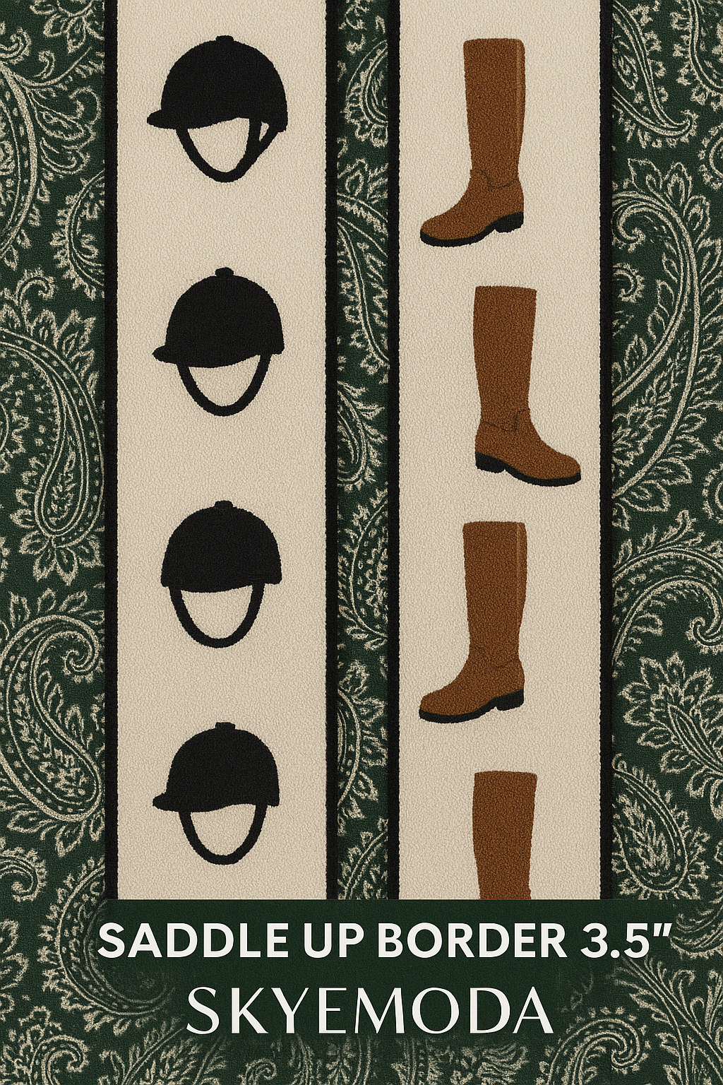 Saddle Up Border 3.5"
